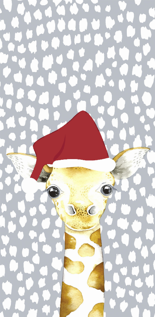 Giraffe Santamütze  -Taschentücher