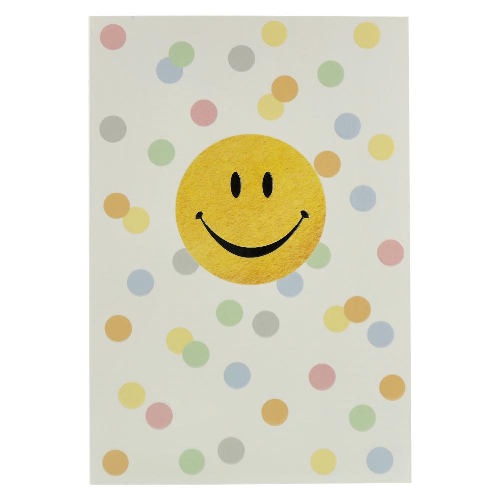 Smiley   - Karte mit Umschlag